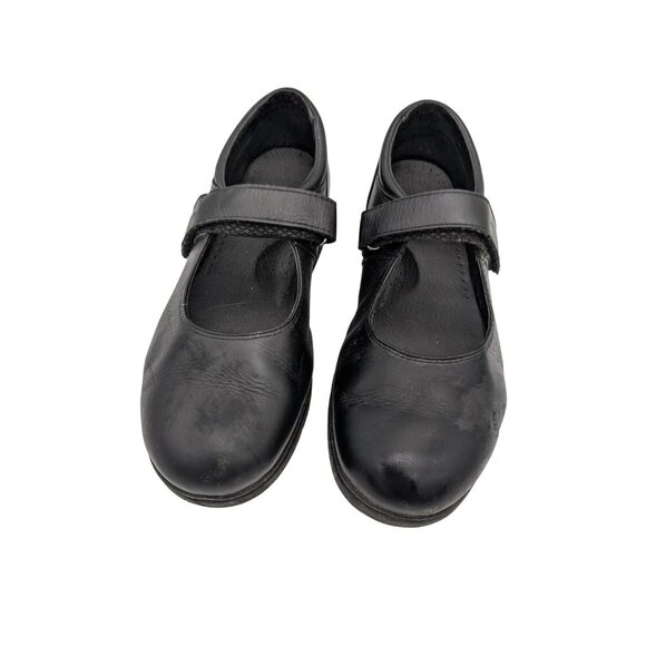 Propet Women 8.5 MSapphire Mary Jane Shoes Black Leather Slip On Shock Absorber - Picture 6 of 10